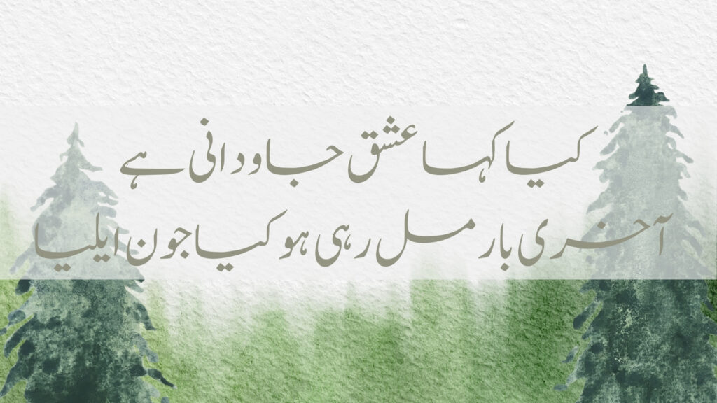 Love Poetry for Couple in Urdu